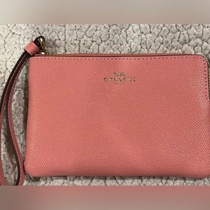 Coach, Coach Wrist Bag, Color Bubblegum Pink